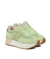 LIUJO DREAMY 02 Platform sneakers light green/light gold - Women&rsquo;s shoes - 1