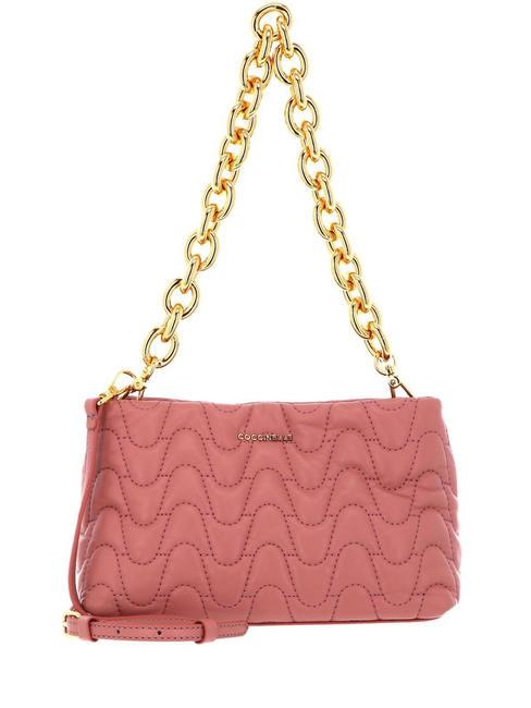 COCCINELLE OPHELIE MATELASSE  Mini shoulder bag, with shoulder strap camellia - Women’s Bags