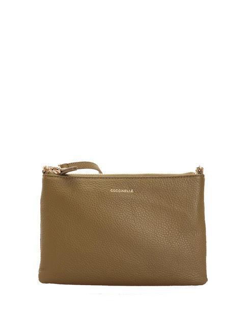 COCCINELLE BEST CROSSBODY Leather mini bag loden - Women’s Bags