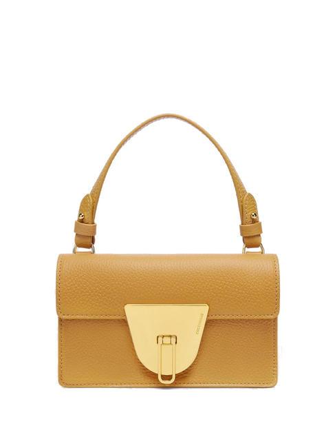COCCINELLE NICO Textured leather mini bag resin - Women’s Bags