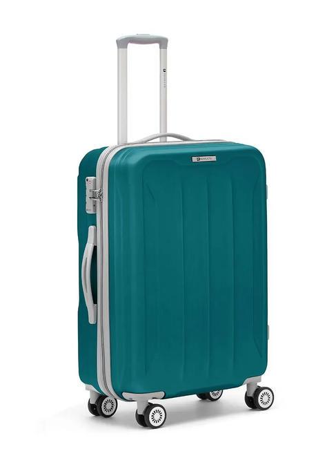 R RONCATO FLIGHT Large size trolley sky blue - Rigid Trolley Cases