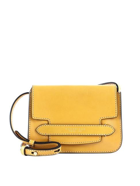THE BRIDGE LUCREZIA Shoulder mini bag corn yellow abb. gold - Women’s Bags
