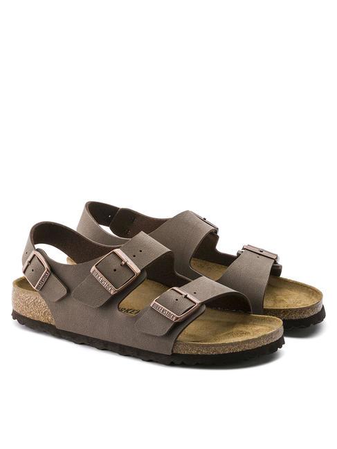 BIRKENSTOCK MILANO Birko-Flor sandal slipper mocca - Unisex shoes