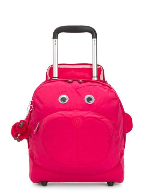 KIPLING NUSI BTS Kids trolley backpack truepink - Backpack trolleys