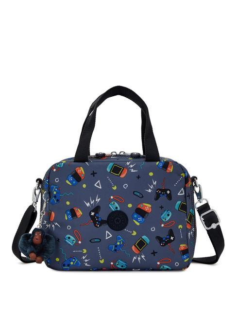KIPLING MIYO Thermal lunch bag gaming grey - Kids bags and accessories