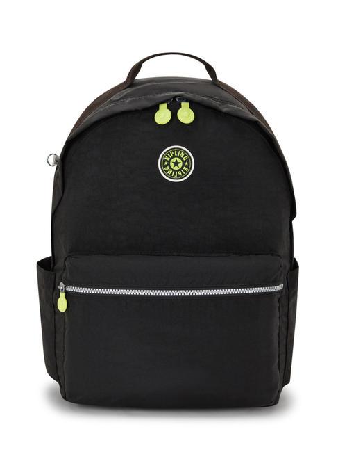 KIPLING DAMIEN L Backpack with 15.6" laptop holder new valley black - Backpacks & School and Leisure