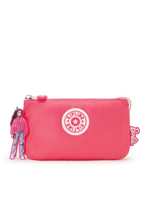 KIPLING CREATIVITY L BARBIE Clutch lively pink - Kids bags and accessories