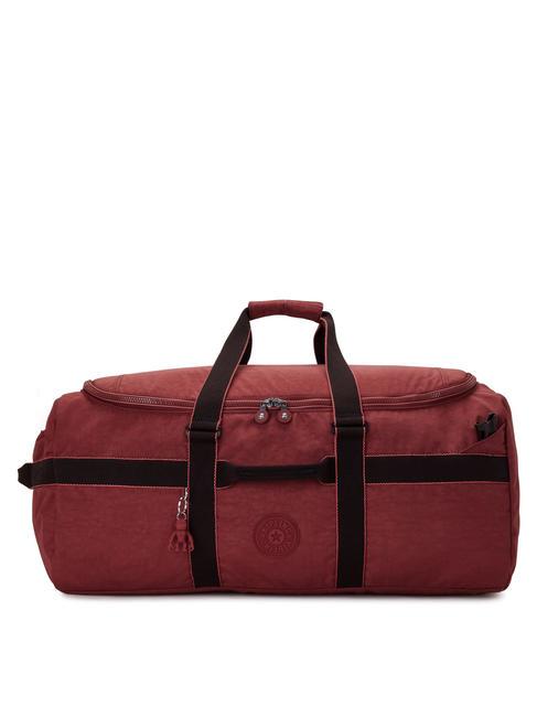 KIPLING JONIS M Large backpack, 15" laptop holder flaring rust - Duffle bags