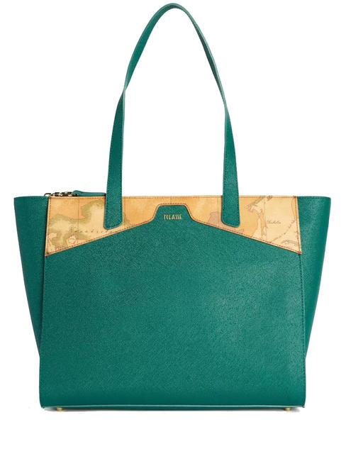 ALVIERO MARTINI PRIMA CLASSE GLAM CITY Large shopper bag Emerald - Women’s Bags
