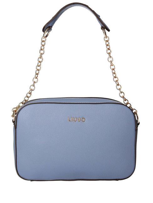 LIUJO JORAH Mini shoulder bag, with shoulder strap blue denim - Women’s Bags