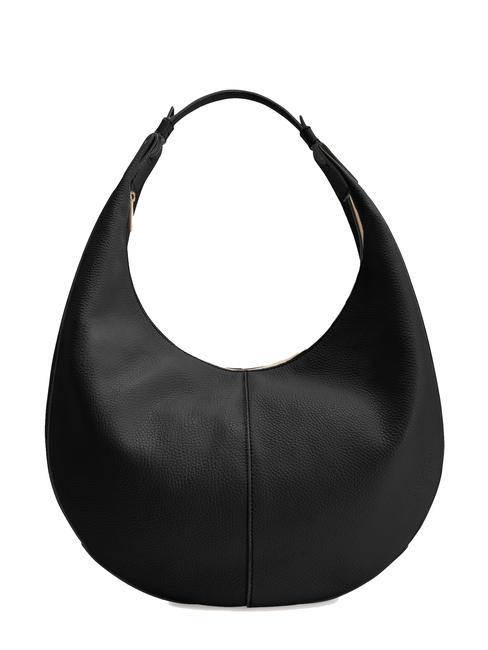 FURLA MIASTELLA Large leather shoulder bag Black - Women’s Bags