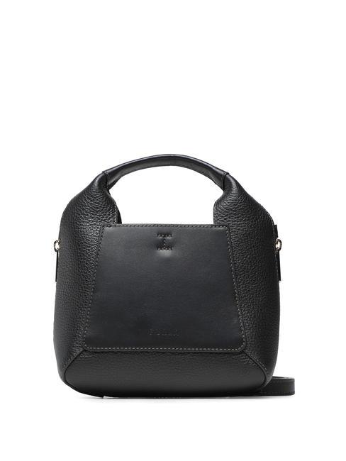 FURLA GILDA Leather mini bags with shoulder strap black + marble c - Women’s Bags