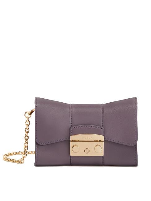 FURLA METROPOLIS Mini shoulder bag in leather aura - Women’s Bags