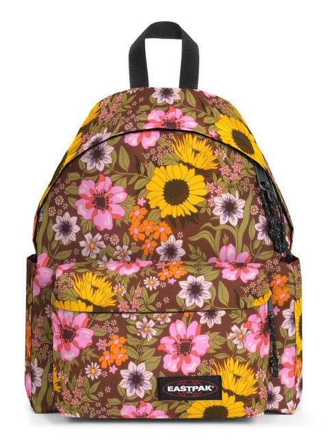 EASTPAK DAY PAK'R 14" laptop backpack popflower brown - Backpacks & School and Leisure