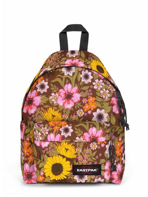 EASTPAK PADDED DAY PAK'R SMALL Tablet holder backpack popflower brown - Backpacks & School and Leisure