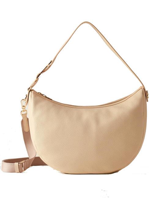 BORBONESE 011  Shoulder bag, with shoulder strap cashmere color - Women’s Bags