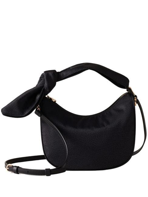 BORBONESE ECO LINE Small handbag dark black - Women’s Bags