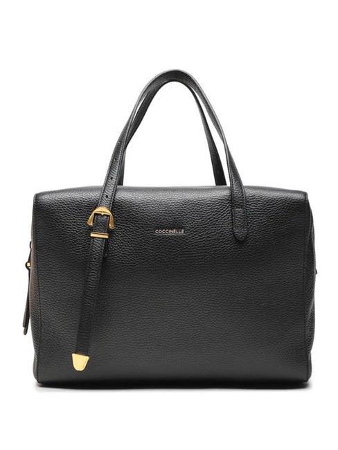 COCCINELLE GLEEN  Hand bag, in leather Black - Women’s Bags