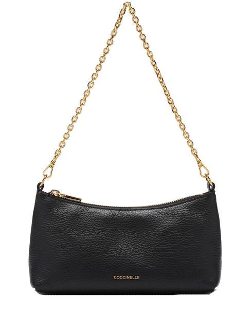 COCCINELLE AURA Mini shoulder bag, with shoulder strap Black - Women’s Bags