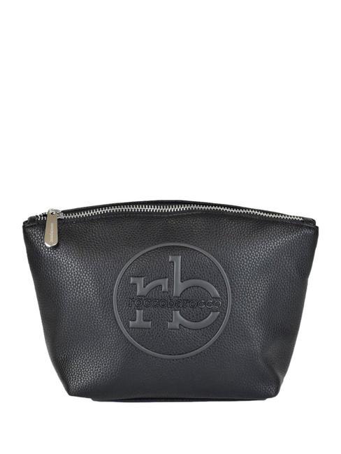 ROCCOBAROCCO OLIVIA Round logo beauty case black - Beauty Case