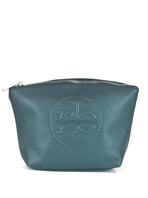 ROCCOBAROCCO OLIVIA Round logo beauty case green - Beauty Case