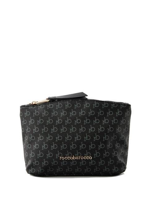 ROCCOBAROCCO DEVA All-over print beauty case black - Beauty Case