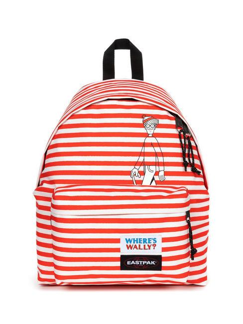 EASTPAK PADDED PAK'R WHERE'S WALLY? Backpack wally silk stripe - Backpacks & School and Leisure