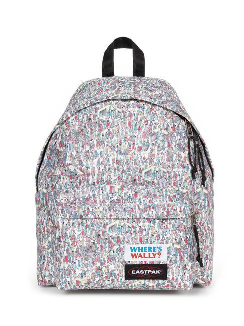 EASTPAK PADDED PAK'R Backpack wally pattern white - Backpacks & School and Leisure