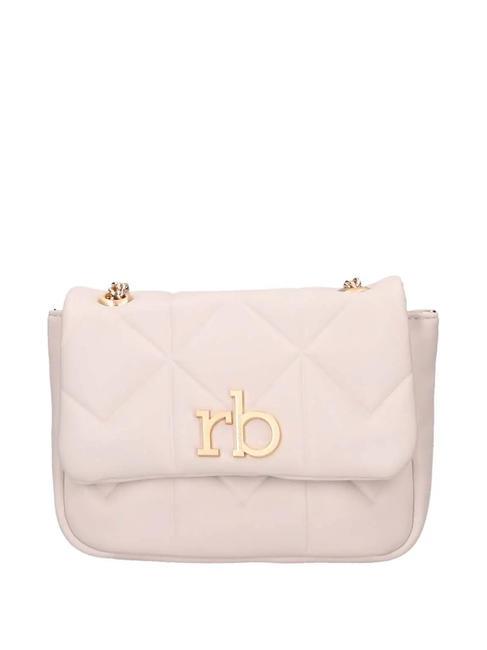 ROCCOBAROCCO SOLE Shoulder bag with flap off white - Women’s Bags