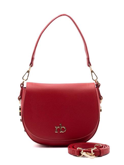 ROCCOBAROCCO NINA Saddle bag with shoulder strap red - Women’s Bags