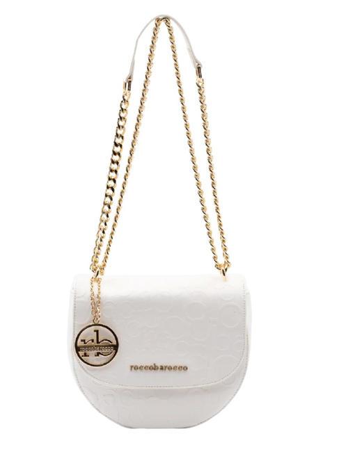ROCCOBAROCCO RUBINO Chain shoulder bag White - Women’s Bags