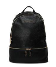 ROCCOBAROCCO RUBINO Embossed logo backpack black - Women&rsquo;s Bags - 1