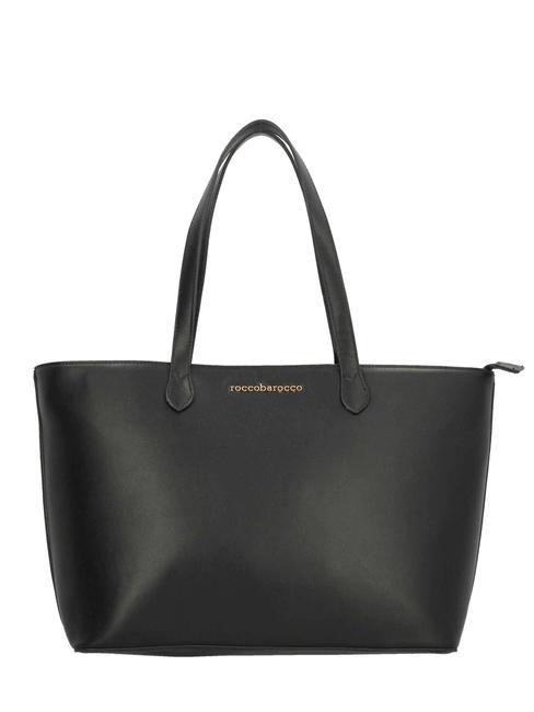 ROCCOBAROCCO CORNIOLA Shoulder shopping bag black - Women’s Bags