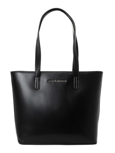ROCCOBAROCCO CORNIOLA Shoulder shopping bag black - Women’s Bags