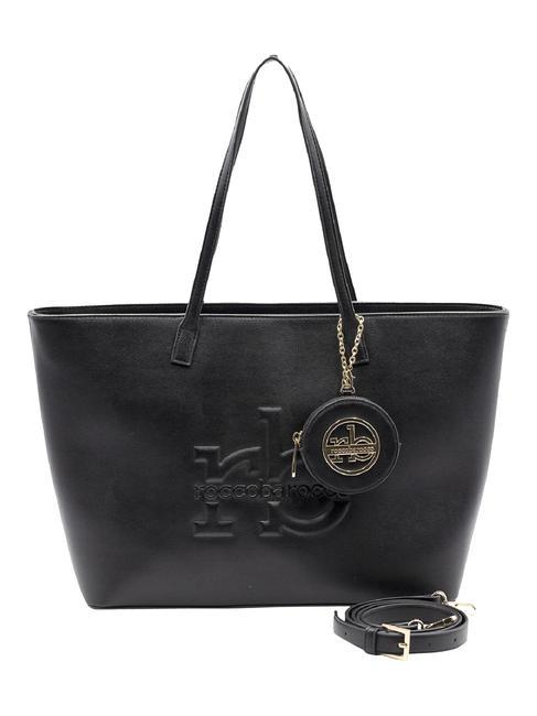 ROCCOBAROCCO PERLA Shopping bag with shoulder strap black - Women’s Bags