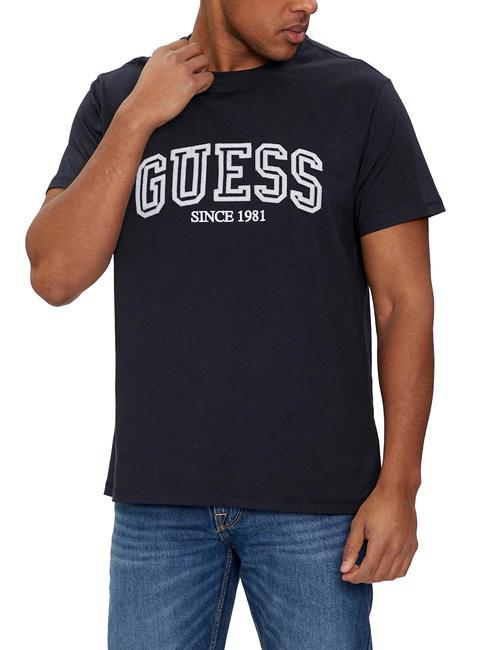 GUESS COLLEGE Cotton T-shirt smartblue - T-shirt