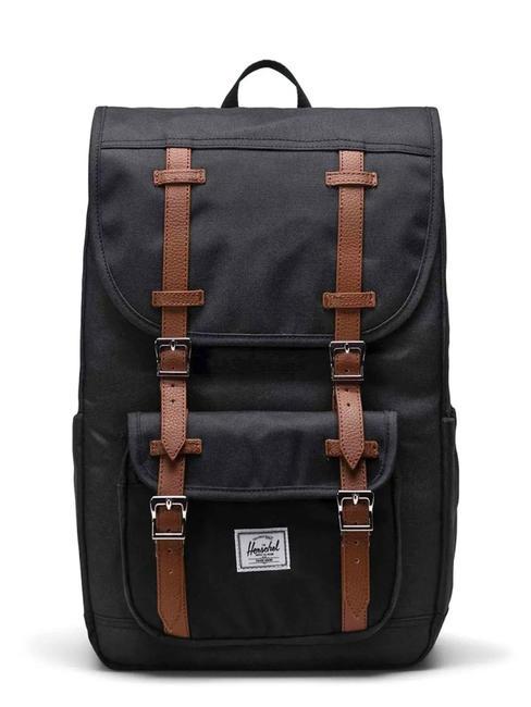 HERSCHEL LITTLE AMERICA MID Mid size backpack BLACK - Backpacks & School and Leisure