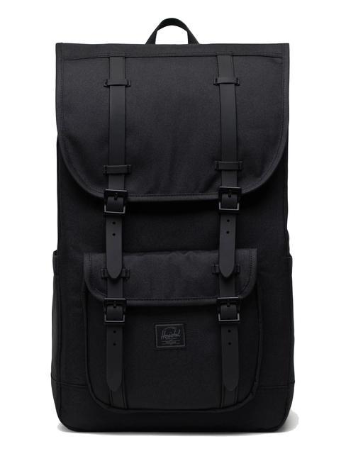 HERSCHEL LITTLE AMERICA  Standard size backpack black tonal - Backpacks & School and Leisure