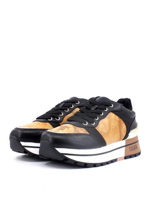 ALVIERO MARTINI PRIMA CLASSE GEO CLASSIC Platform sneakers Black - Women’s shoes