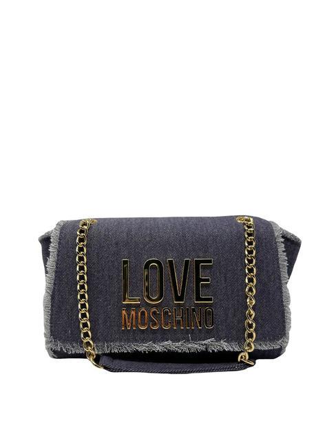 LOVE MOSCHINO DENIM Shoulder bag sky blue - Women’s Bags