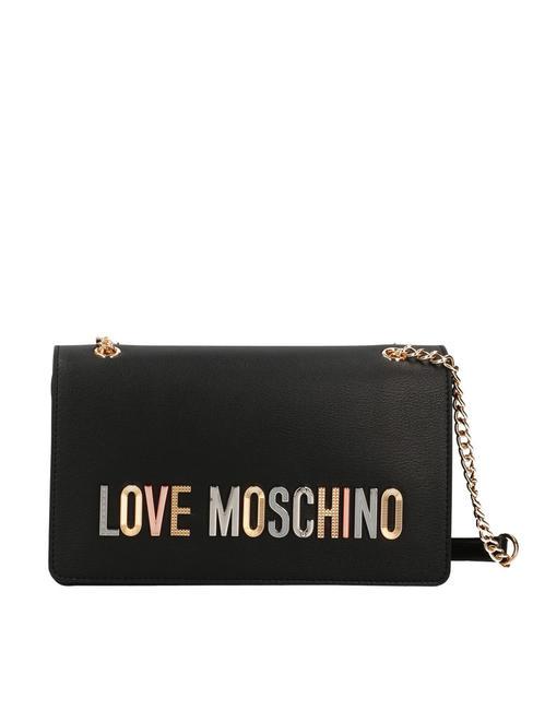 LOVE MOSCHINO BOLD LOVE LETTERING Shoulder bag, crossbody bag Black - Women’s Bags