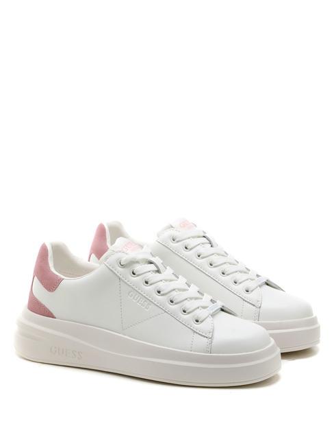 GUESS ELBINA Leather sneakers whipi - Women’s shoes