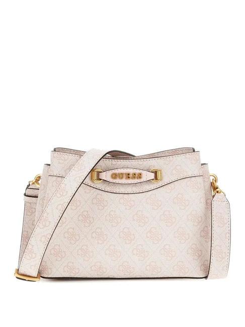 GUESS EMERA 4G Shoulder bag blush logo - Women’s Bags