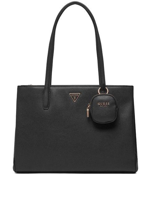 GUESS POWER PLAY Shoulder bag BLACK - Women’s Bags