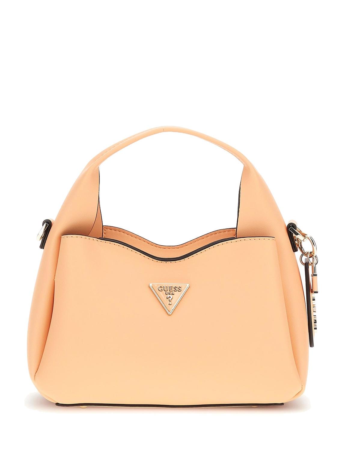 Guess Iwona Hand Bag With Shoulder Strap Peach Buy At Outlet Prices