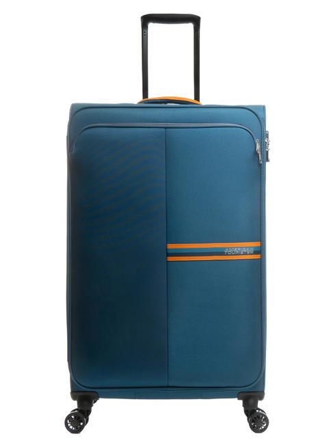 AMERICAN TOURISTER BRIGHT LIFE Extra large size trolley JADE GREEN - Semi-rigid Trolley Cases