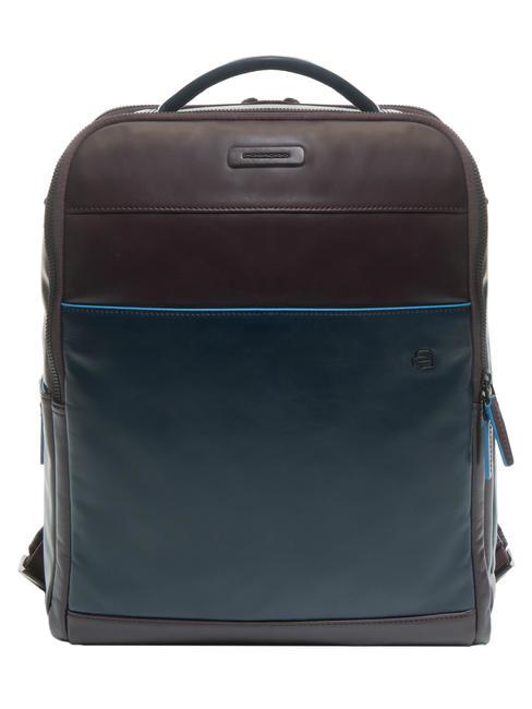 PIQUADRO B2 REVAMP Leather backpack for 15'' PC purple/blue - Laptop backpacks