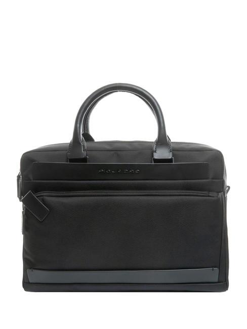 PIQUADRO KLOUT 14" laptop briefcase Black2 - Work Briefcases