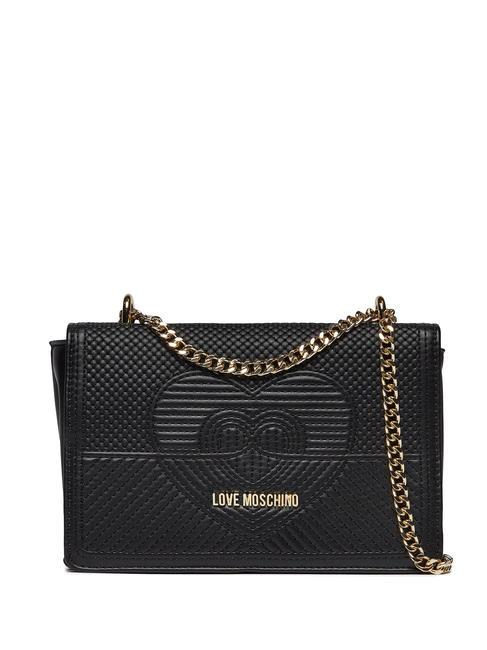LOVE MOSCHINO QUILTED Convertible bag Black - Women’s Bags