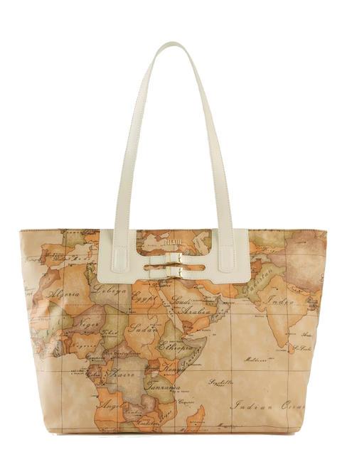 ALVIERO MARTINI PRIMA CLASSE SOFT ATLANTIC Shoulder shopping bag ivory - Women’s Bags